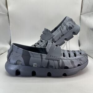 Cole Haan Zerogrand All-Day Shoes Mens 13 US Gray Camo Grand 360 Rubber Loafers